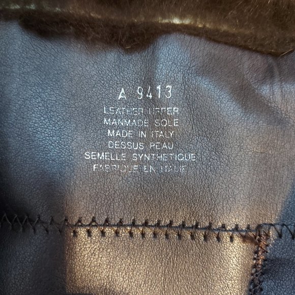 A. Giannetti Suede and Fur Boots - Picture 5 of 6